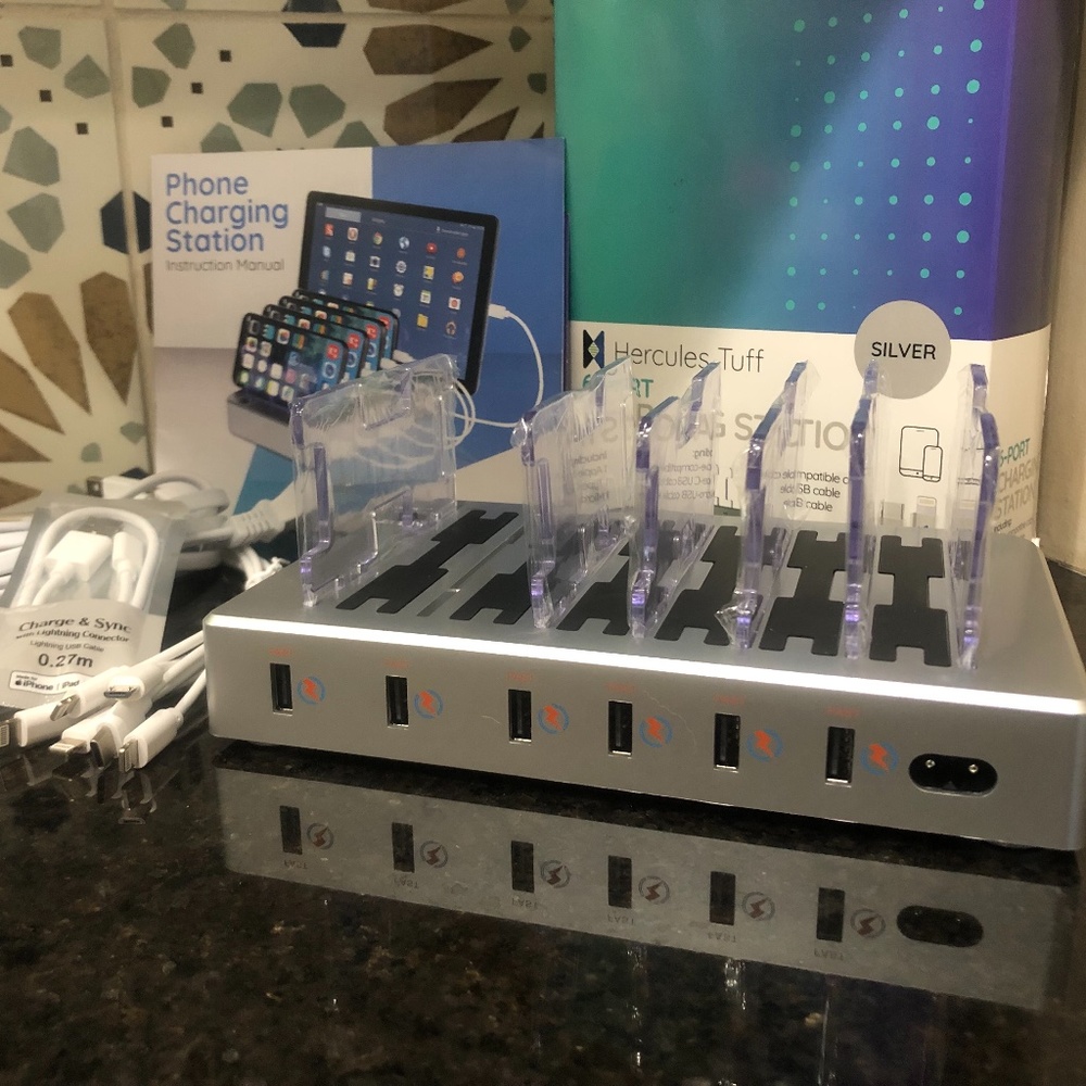 Hercules Tuff 6-port Charging Station